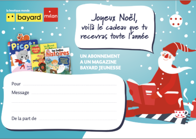  Un abonnement Bayard, le cadeau qui fait lire et grandir