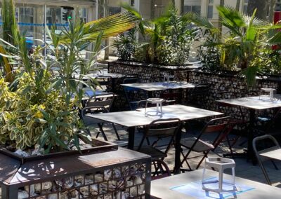 Ouverture de la terrasse du Comptoir Tarbouriech Montpellier (Halles Jacques Coeur)