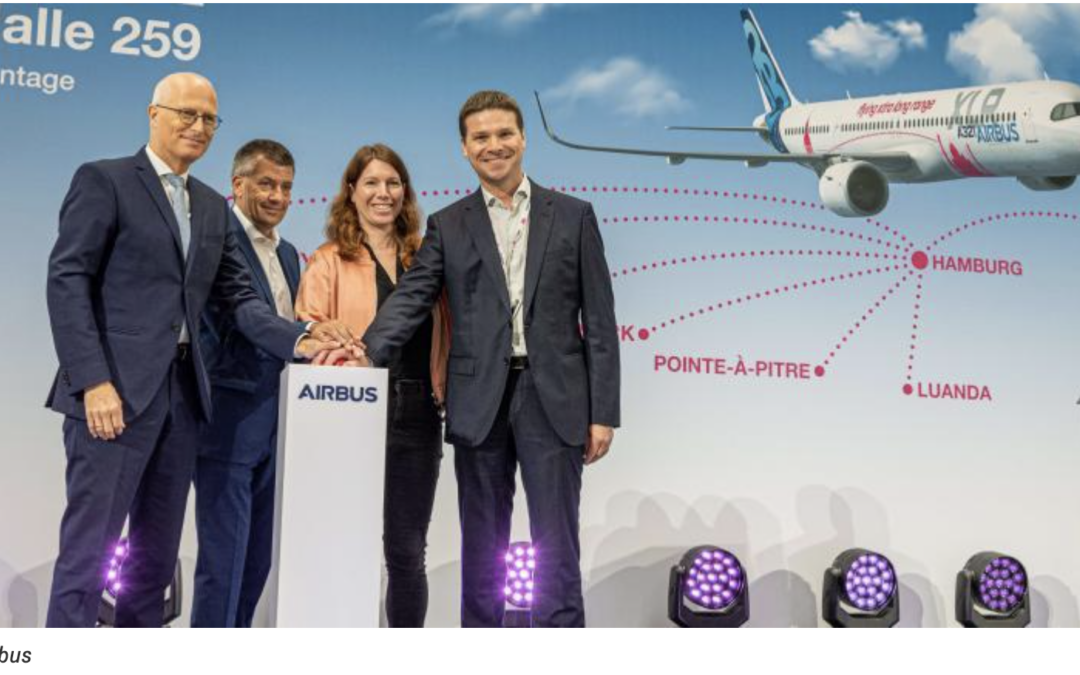 Les actus avec la Lettre M – De nouvelles capacités industrielles à Hambourg pour Airbus