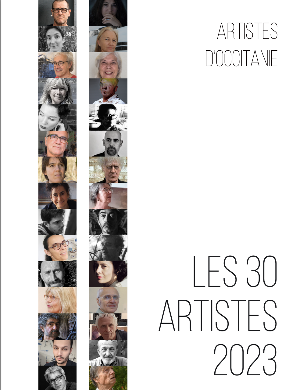  Artistes Occitanie sort son cinquième volume de la collection, Artistes Occitanie, les 30 artistes de l’année.